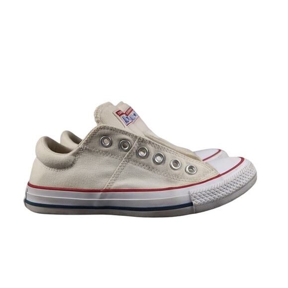 Converse Shoes Womens 7 Sneakers Chuck Taylor Madison Slip On Casual Canvas Low - Picture 1 of 12